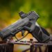 Pistola Taurus GX2 com red dot de pistola montado