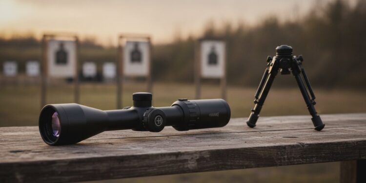 Luneta Vantage 3-9X40 (p/ Rifle .22LR) SFP 1/4 MOA - Hawke COD 14223