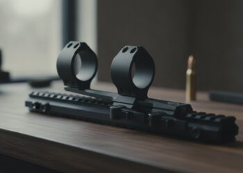 Mount Cantilever 30mm p/ picatinny 21mm LQD Ajuste Rápido Tactical - SightMark SM34020