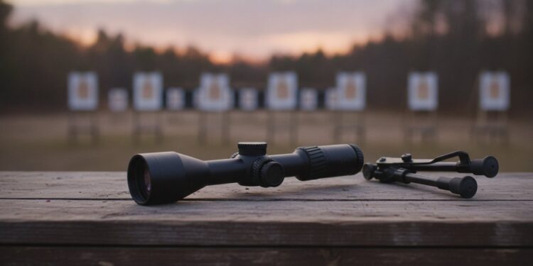 Luneta Presidio 2-12x50 HDR-1 SFP 1/4 MOA - SightMark