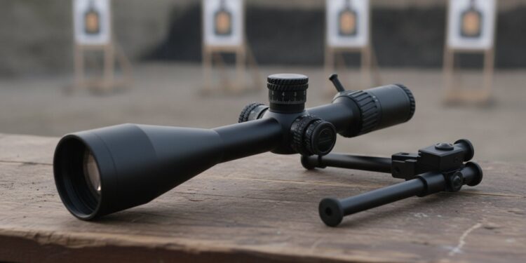 Luneta Presidio 5-30x56 LR2 FFP 1/10 MRAD - SightMark SM13142LR2