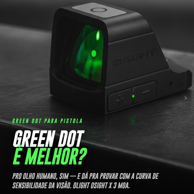 Green Dot HE507C GR Holosun 507c green