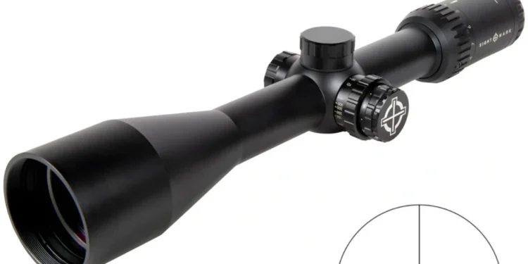 Luneta Sightmark Core 2.0 HX 4-16x50 HDR2 SFP, foto real do produto