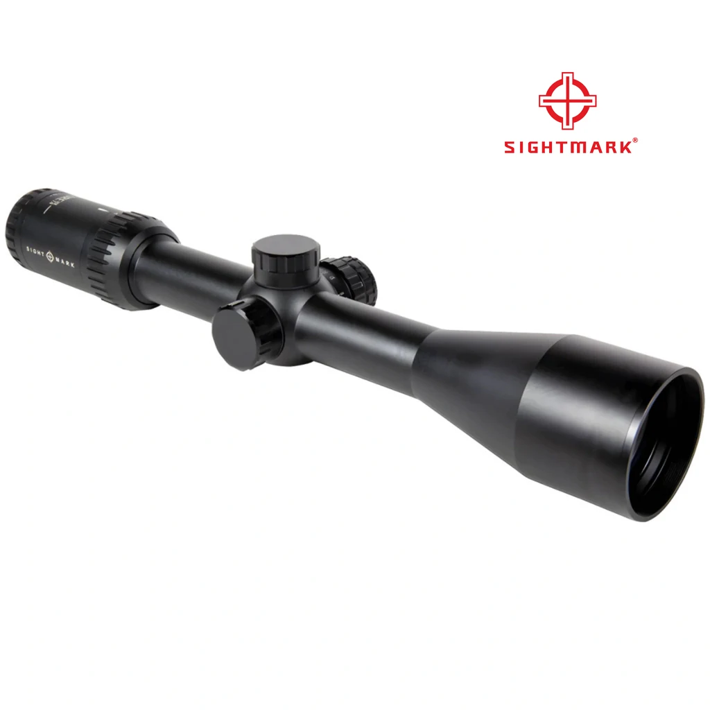 Sightmark Core 2.0 HX 4-16x50 HDR2, vista da objetiva e anel de zoom