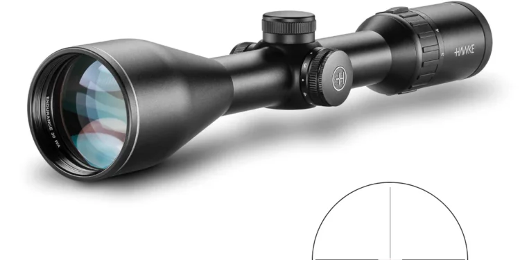Luneta 3-12x56 Endurance 30 WA LR Dot 8x ir SFP 1/4 MOA - Hawke COD 16330, foto real do produto