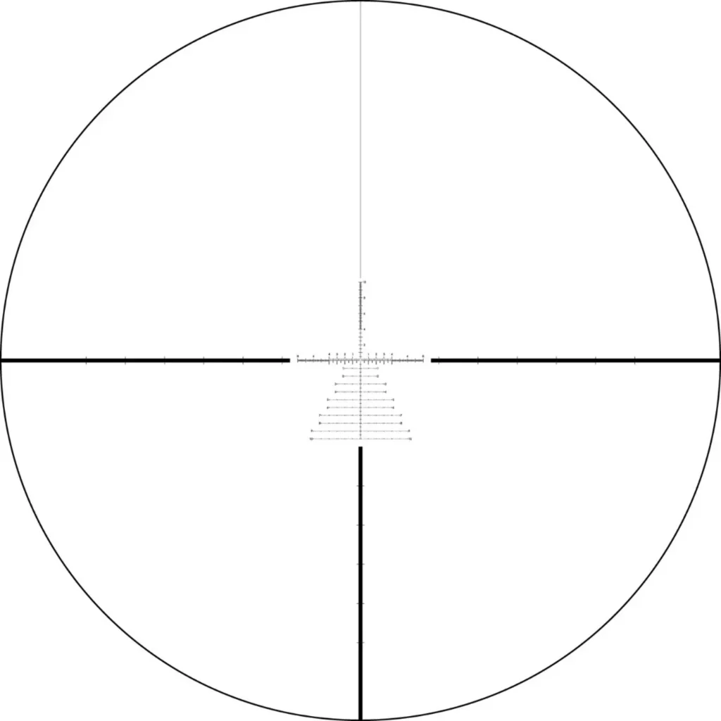 Luneta 5-25x56 FFP Venom 34mm EBR-7C MRAD 1/10 MRAD- Vortex Optics VEN-52502, detalhe do produto