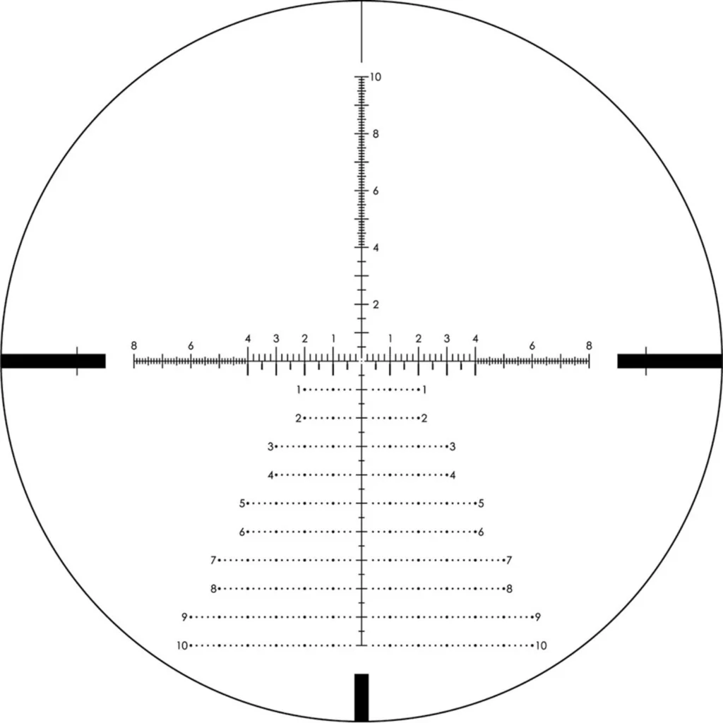 Luneta 5-25x56 FFP Venom 34mm EBR-7C MRAD 1/10 MRAD- Vortex Optics VEN-52502, outro ângulo do produto