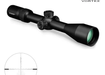 Luneta Diamondback Tactical 6-24x50 FFP 1/10 MRAD - Vortex Optics, foto real do produto