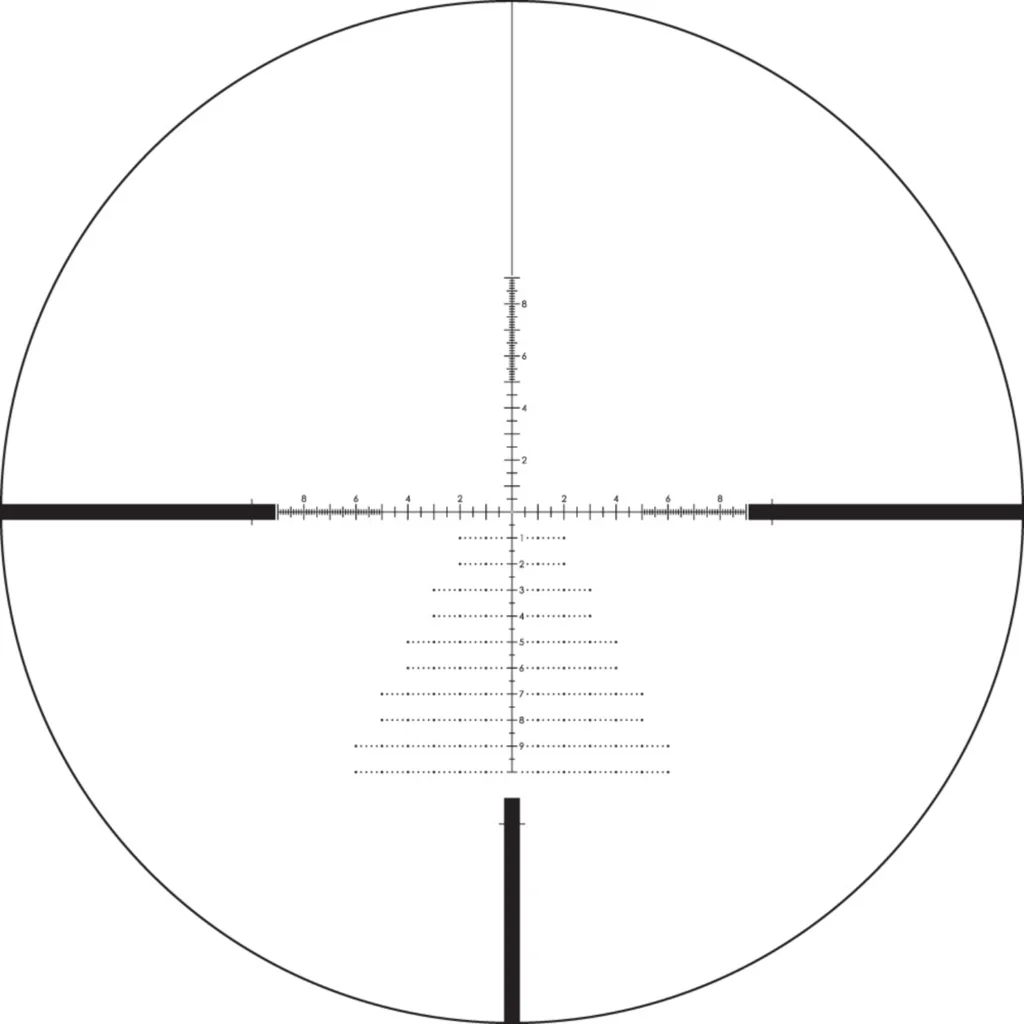 Luneta Diamondback Tactical 6-24x50 FFP 1/10 MRAD - Vortex Optics, outro ângulo do produto