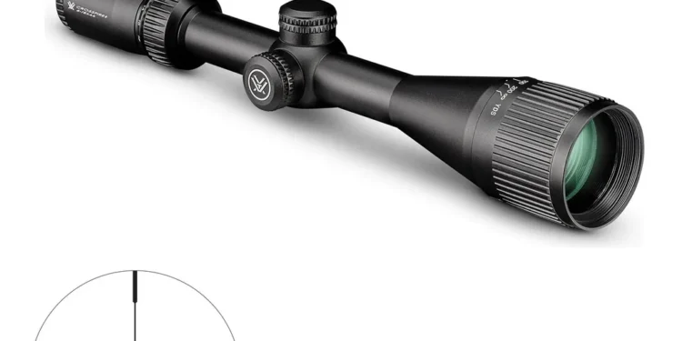 Luneta Crossfire II 6-18x44 Dead-Hold BDC AO SFP 1/4 MOA - Vortex Optics, foto real do produto
