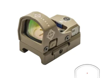 Red dot Mini Shot M-Spec FMS Dark Earth Docter - SightMark, foto real do produto