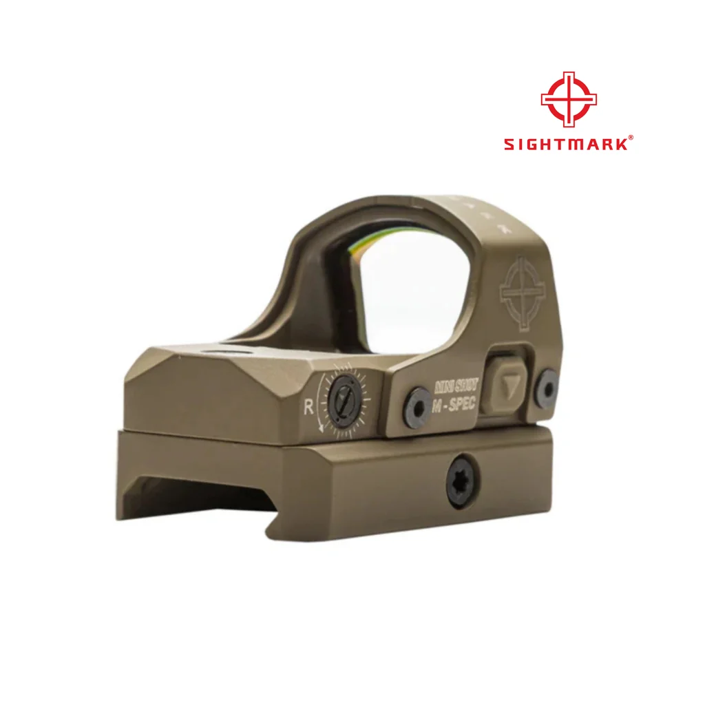Red dot Mini Shot M-Spec FMS Dark Earth Docter - SightMark, outro ângulo do produto