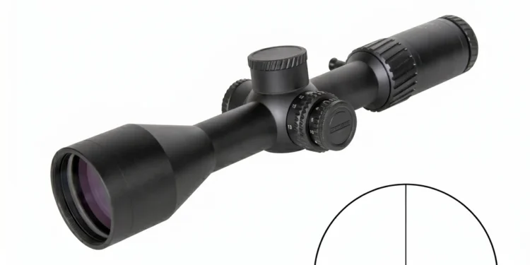 Luneta Presidio 2.5-15x50 HDR-2 SFP 1/4 MOA - Sightmark SM13145HDR2, foto real do produto