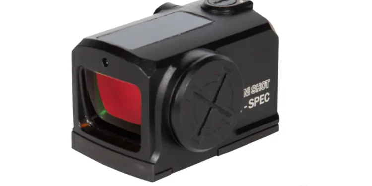 Red dot Mini Shot M-Spec M2 Solar RMR - SightMark, foto real do produto