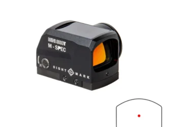 Red dot Mini Shot M-Spec M3 Micro Solar RMSc - SightMark SM26050, foto real do produto