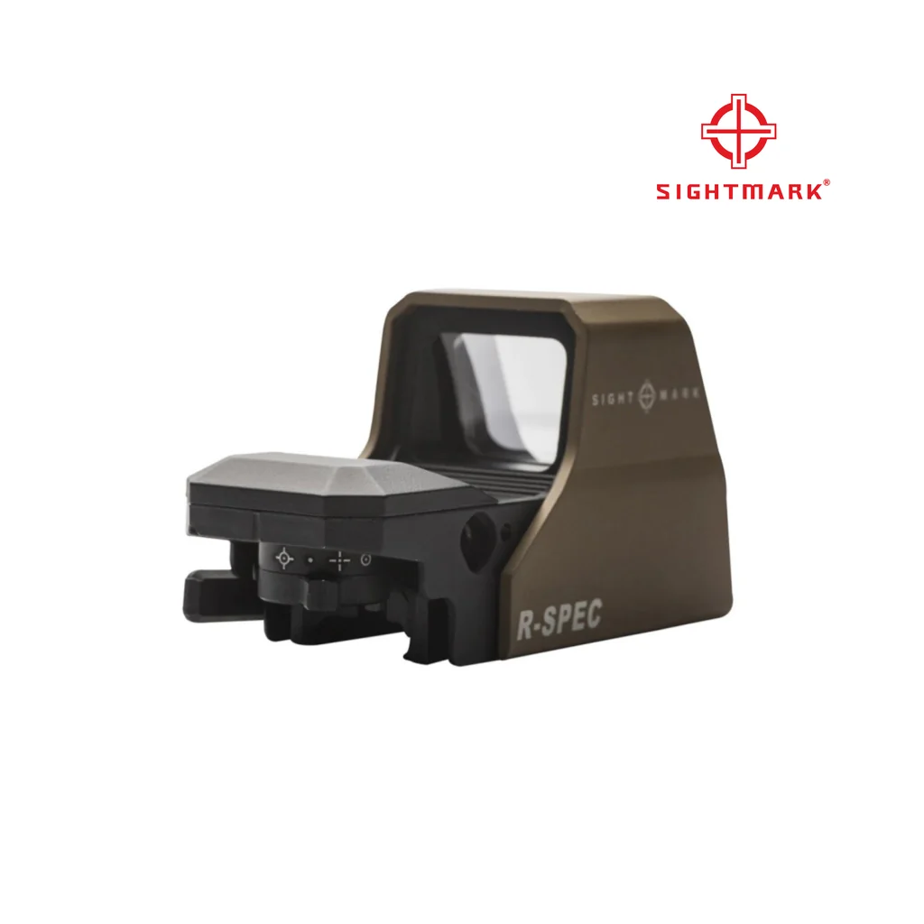 Red dot & Green dot Ultra Shot R-Spec QD Dark Earth (4 retículos) - SightMark SM26031DE, outro ângulo do produto