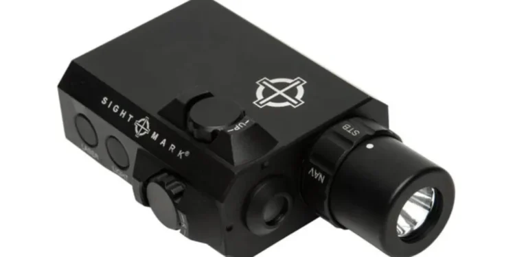 Lanterna LoPro Mini c/ Laser Verde (300 Lumens) - SightMark SM25012EU, foto real do produto