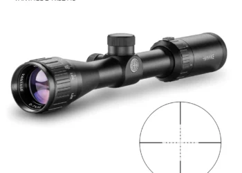Luneta 2-7x32 Vantage 25mm AO Mil Dot SFP 1/4 MOA - Hawke COD 14111, foto real do produto