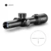 Luneta Frontier 1-6x24 Tactical SFP 1/10 MRAD - Hawke COD 18402, foto real do produto