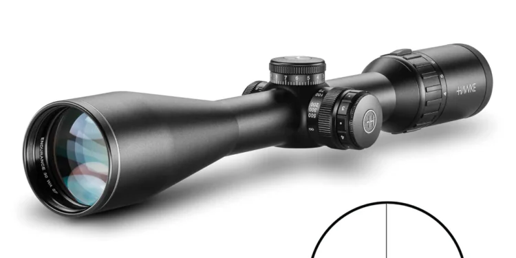 Luneta Endurance 30 WA SF 4-16x50 LRC 1/4 MOA - Hawke COD 16352, foto real do produto