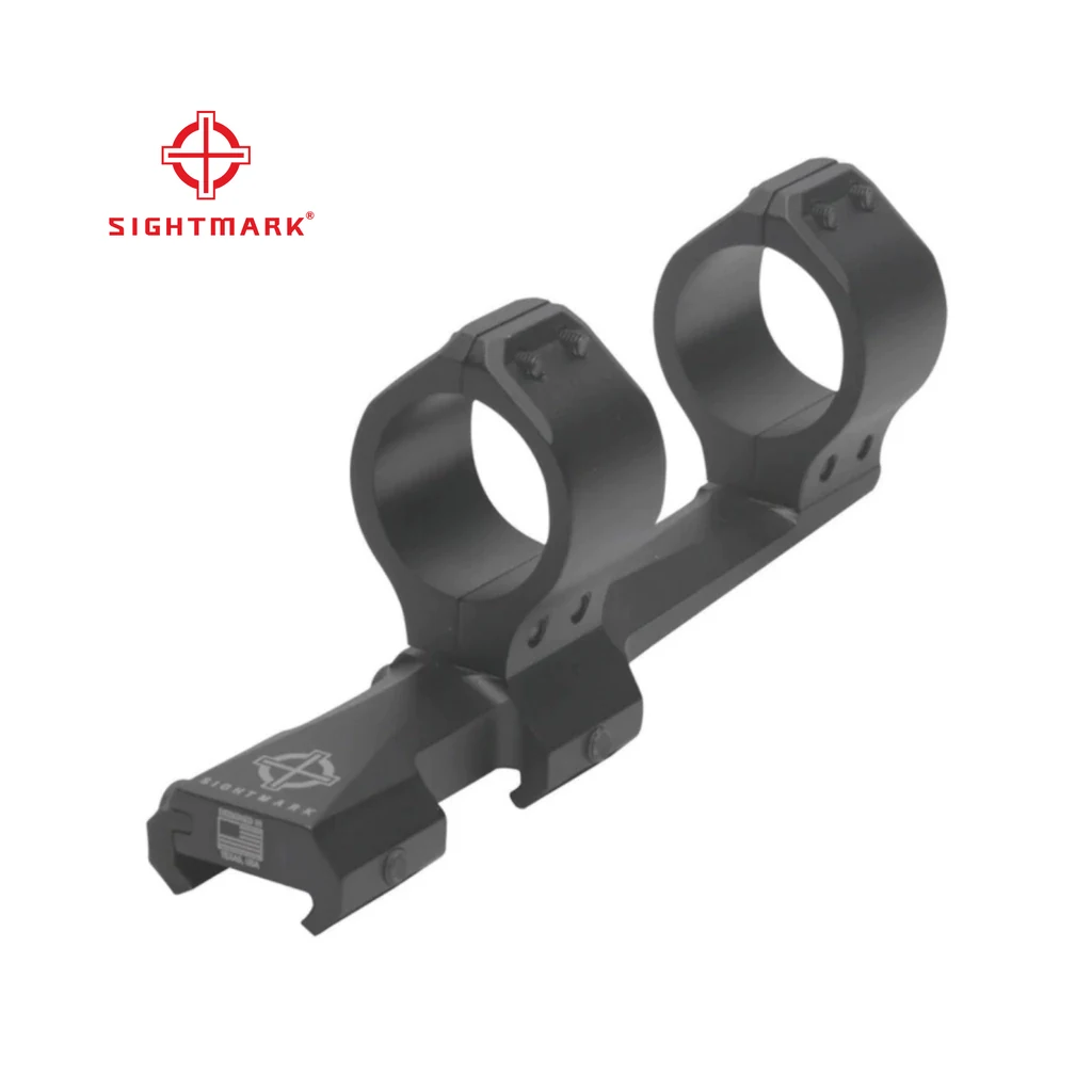 Mount Cantilever Sightmark SM34019, vista frontal dos anéis de 30mm