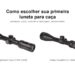 Luneta Sightmark Core 2.0 HX 3-9x50 ao lado da luneta Vortex Crossfire II 4-12x44, as duas faixas de zoom mais indicadas para a primeira luneta de caça