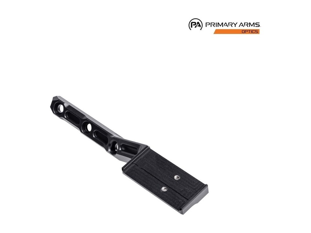 Adaptador offset Primary Arms SLx ROK para red dot com placa Glock MOS no mount cantilever SLx