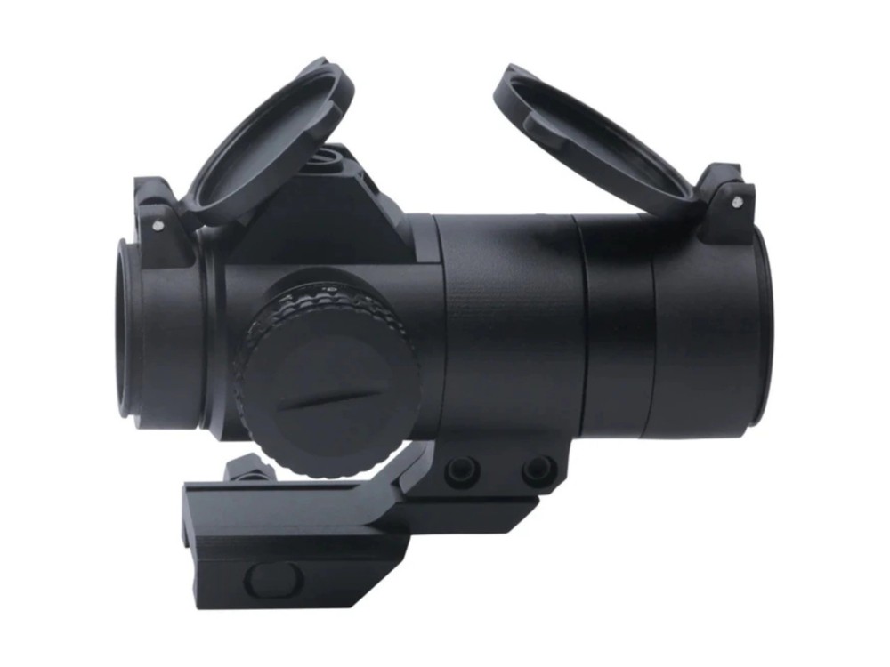 Red dot Sightmark MTS 1x30 com ponto de 2 MOA, tubo de alumínio e montagem integrada para trilho Picatinny